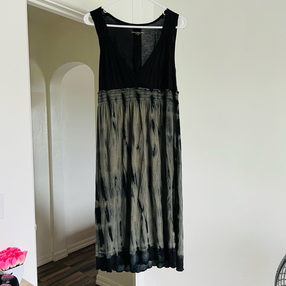 Tye dye maxi dress
